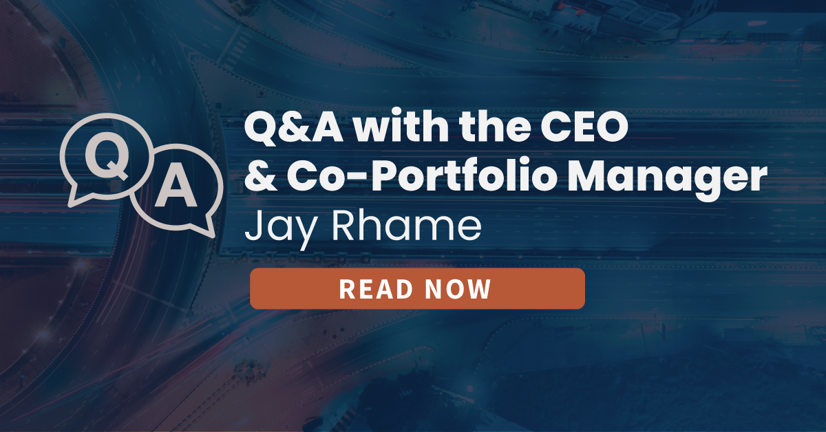 Q&A with Reaves CEO and Co-Portfolio Manager; Jay Rhame